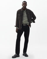 Declan Cashmere Polo - Army