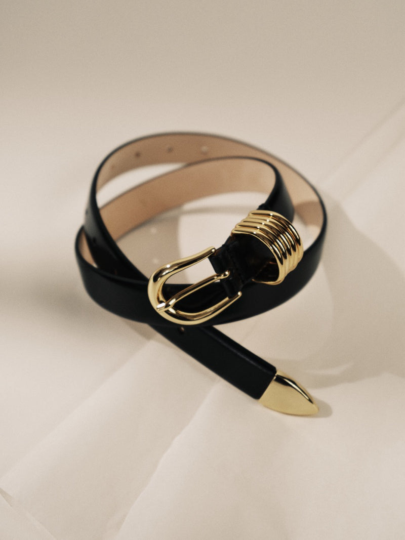 Hollyhock - Black / Gold