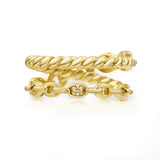 Harmony Crossover Ring - Gold - BLVD