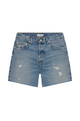 Emmett Boyfriend Short - Light Indigo - BLVD