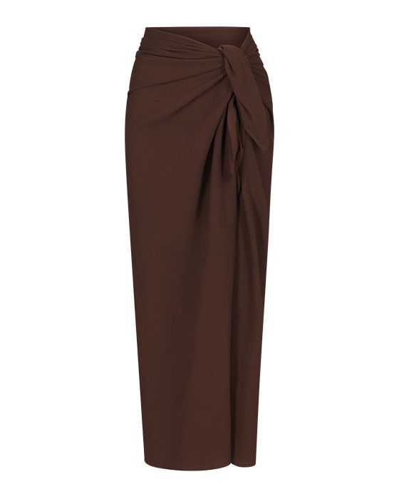 Esme Maxi Sarong - Chocolate