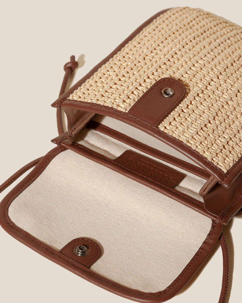 Terra Raffia - Natural/Chestnut