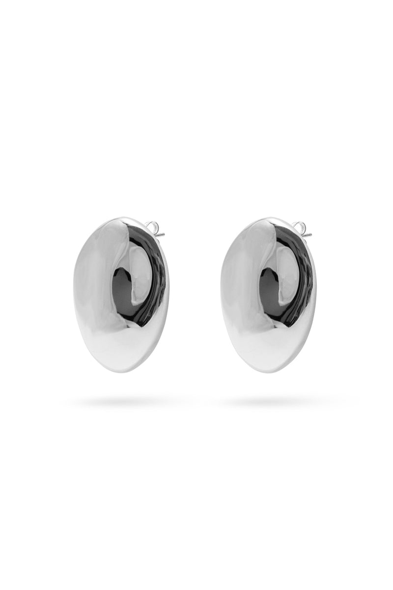 Dylan Dome Earring Silver