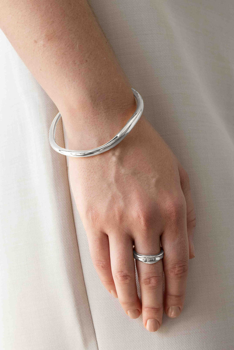 Fundamental Bangle Silver