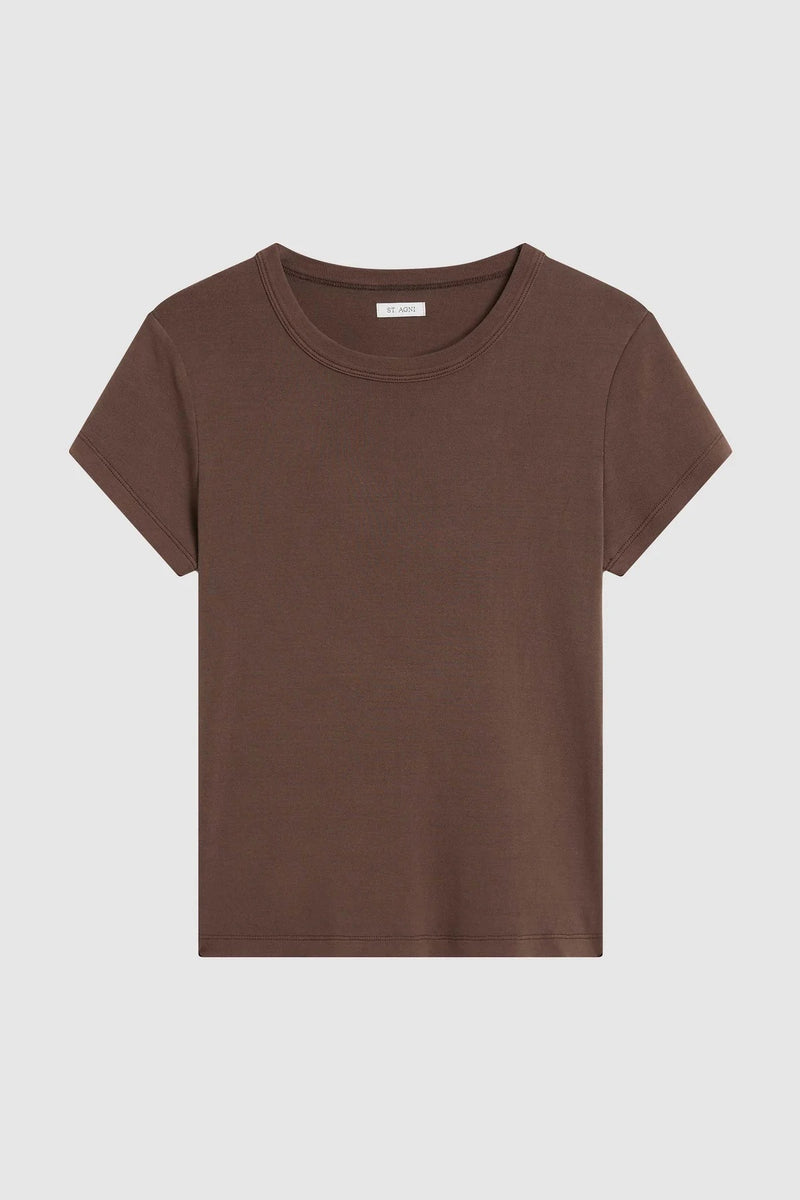 Organic Cotton Baby Tee - Mocha