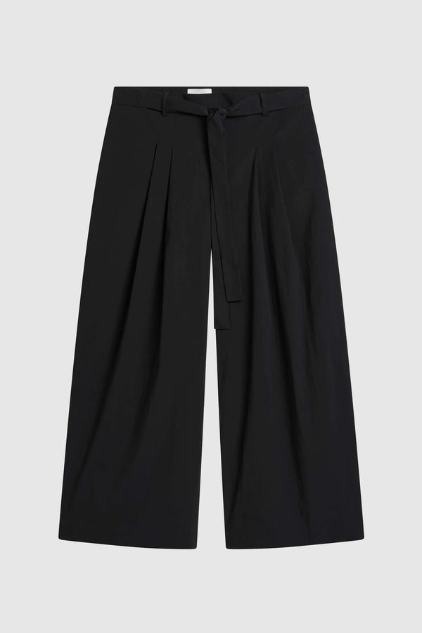 Adjustable Palazzo Pants - Black