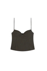 Wool Cami - Mulch