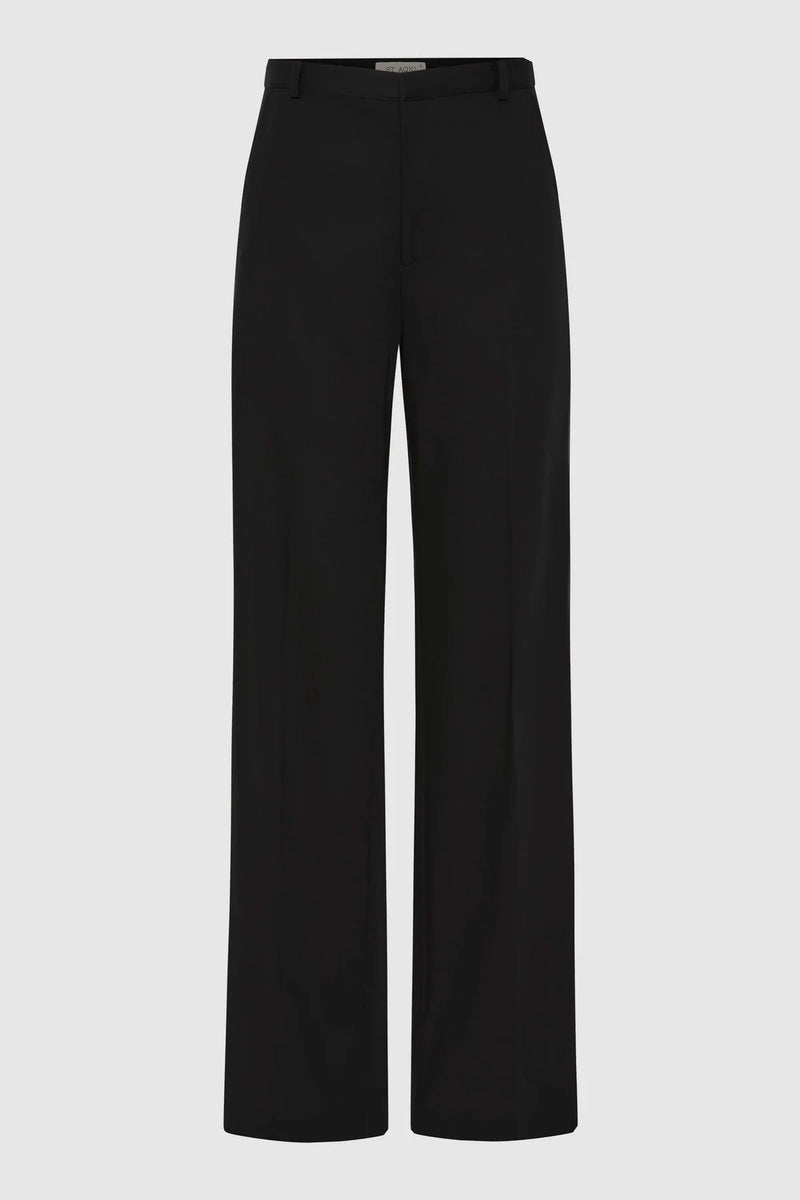 Fine Band Carter Trouser - Black