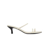 Minimal Strap Heel - Ecru - BLVD