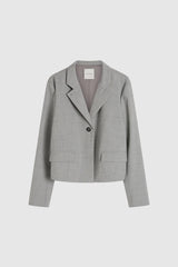 Cocoon Blazer - Concrete - BLVD