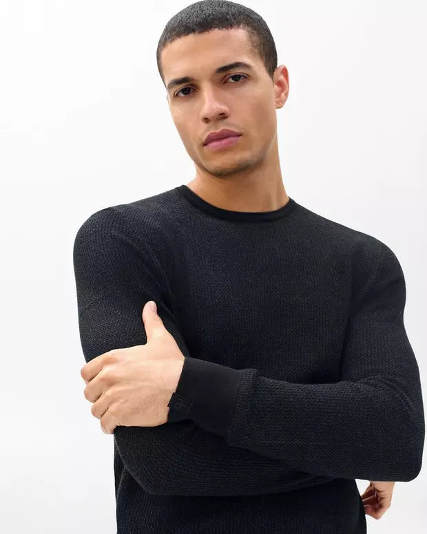 Gregory Merino LS Crew - Black