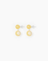 Hannah Earrings - Beige Topaz