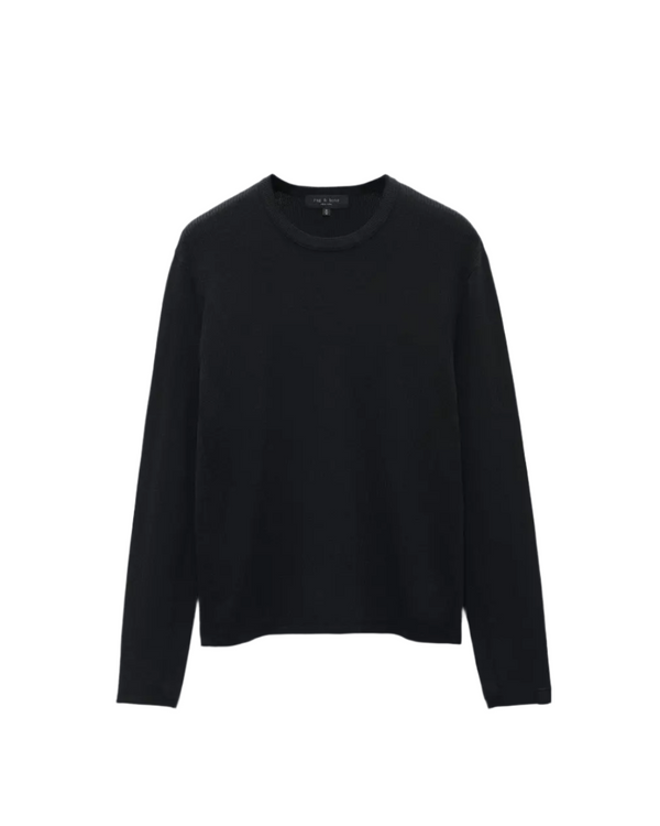 Harvey Knit Crew - Black