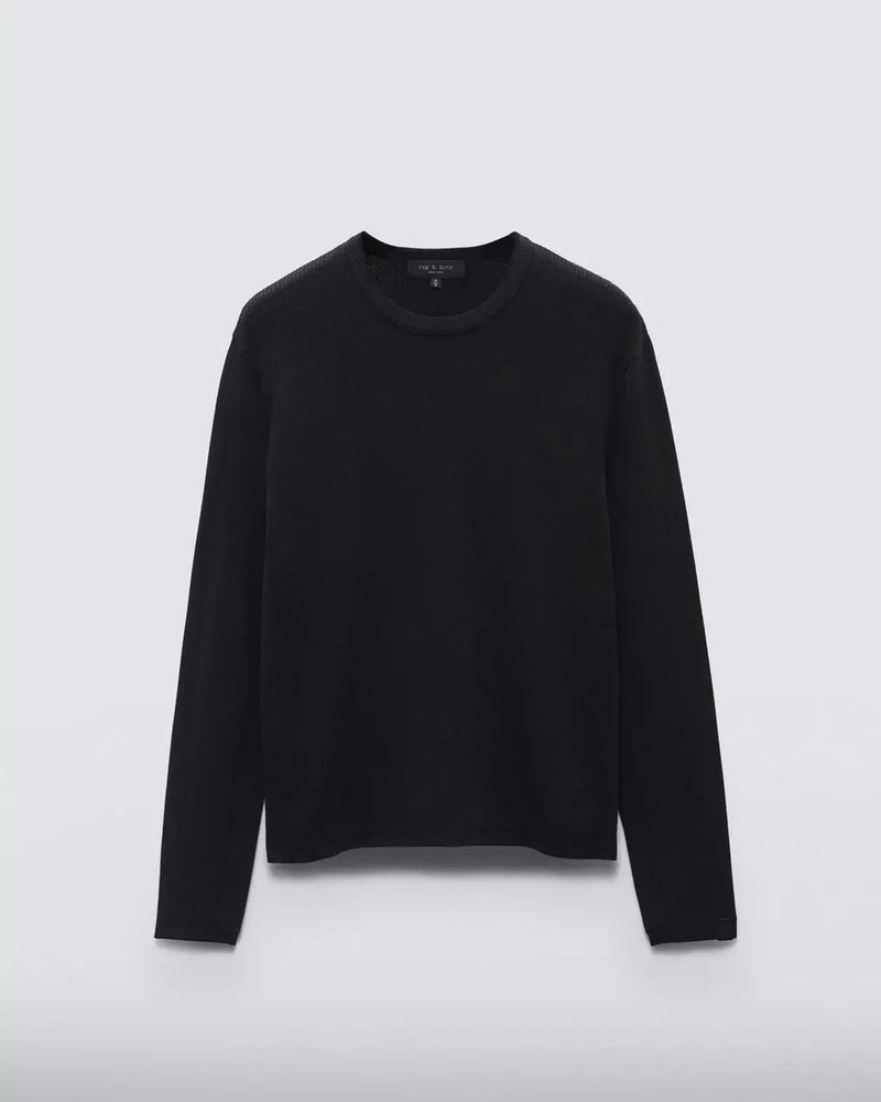 Harvey Knit Crew - Black