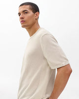Harvey Crewneck Tee - Desert Sand