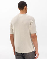 Harvey Crewneck Tee - Desert Sand