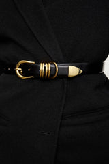 Hollyhock - Black / Gold