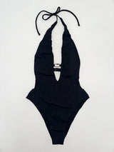 Halter Hardwear One Piece - Black - BLVD