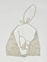 Halter Hardware Top - Ecru - BLVD