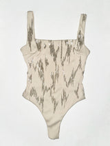 Embroidered Arpoador One-Piece - Bone - BLVD