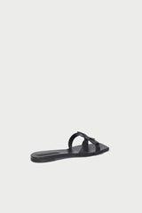 Monogram Sandal -Black