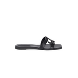 Monogram Sandal -Black