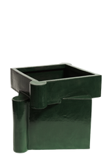 Twisted Castle Planter - Chrome Green - BLVD