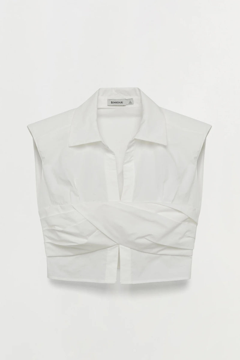 Emie Crop Top - White