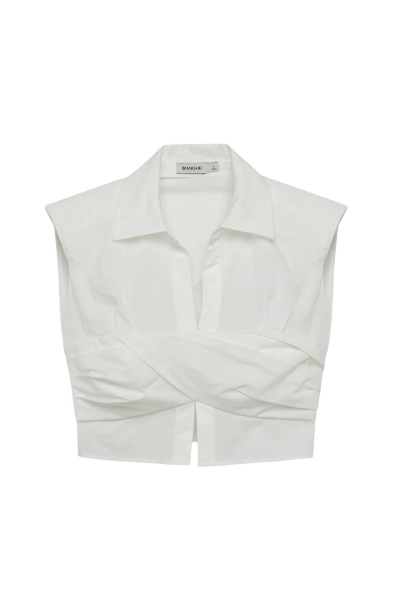 Emie Crop Top - White