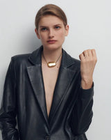 Julia Necklace - Gold/Black - BLVD