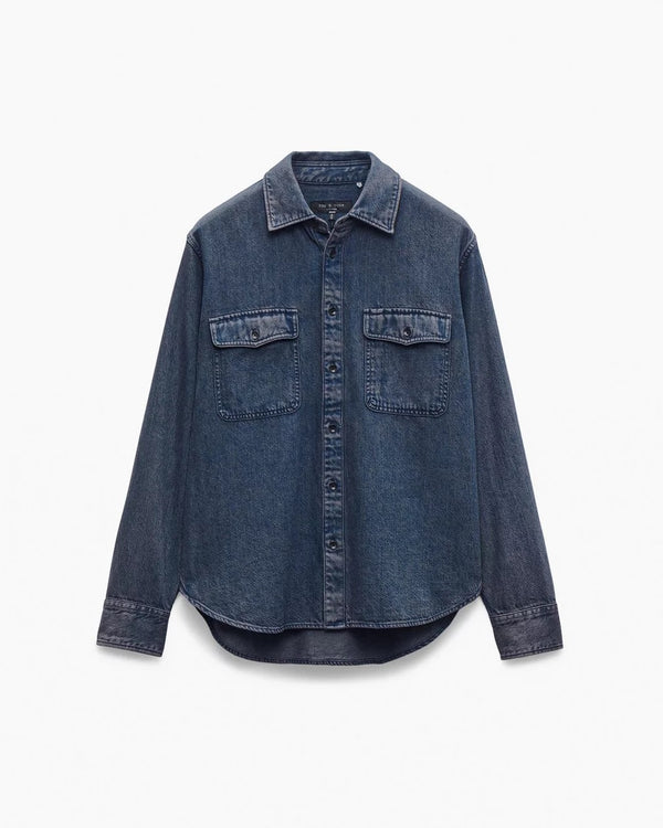 Jack Infuse Denim Shirt - Graphite Indigo
