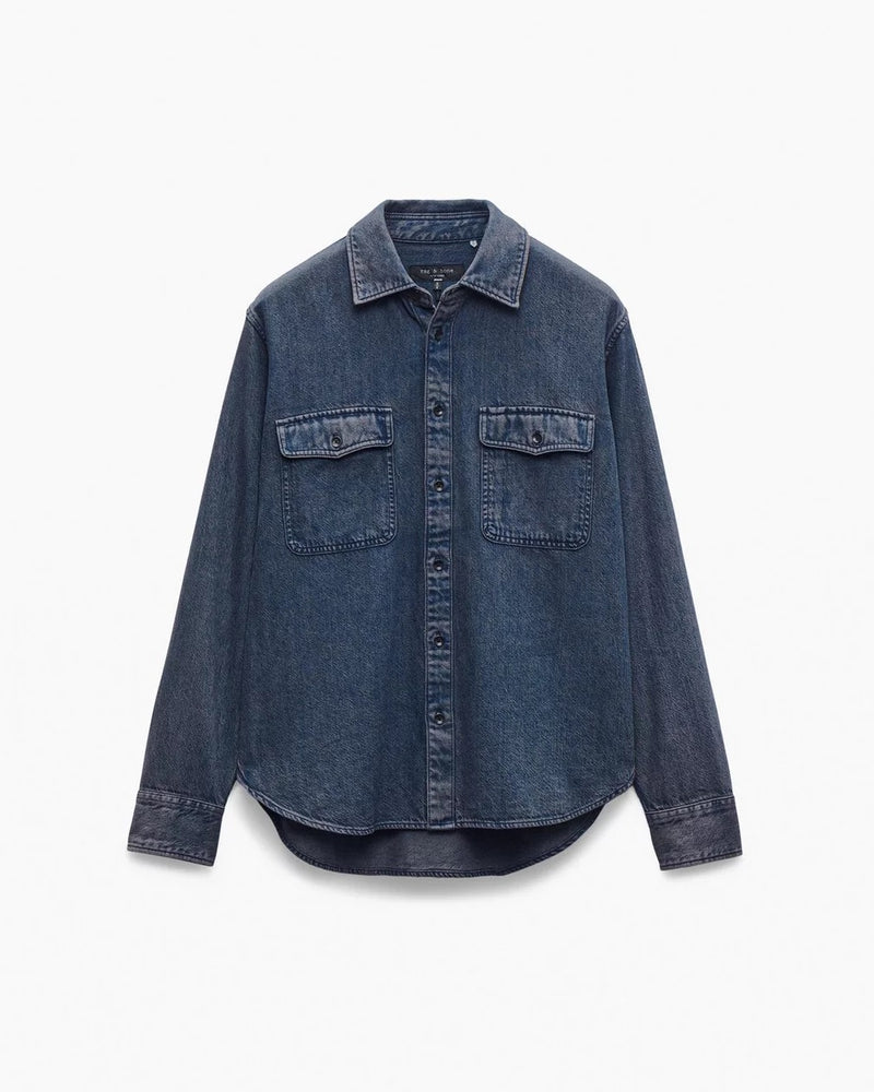 Jack Infuse Denim Shirt - Graphite Indigo