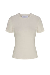 Knit Tee Shirt - Natural