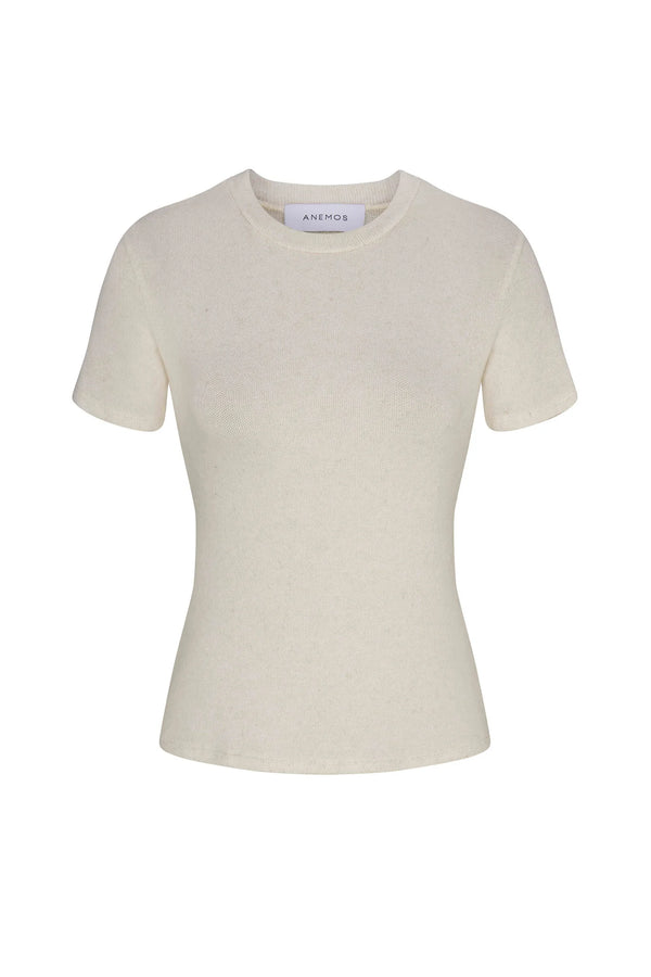 Knit Tee Shirt - Natural