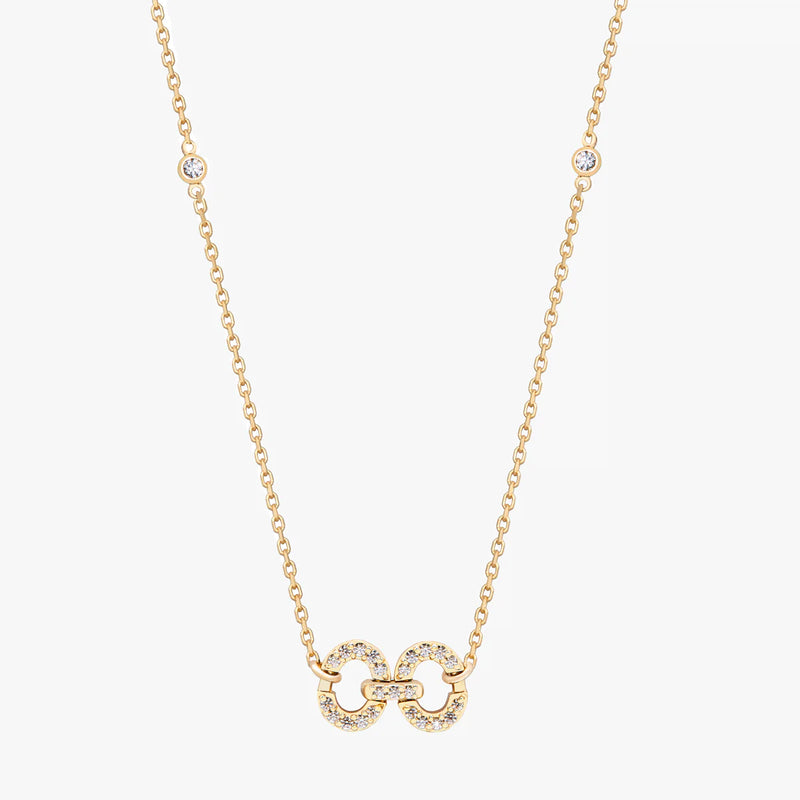 Links HC Logo Necklace - Gold
