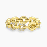 Links Tiny Chain Ring - Gold - BLVD