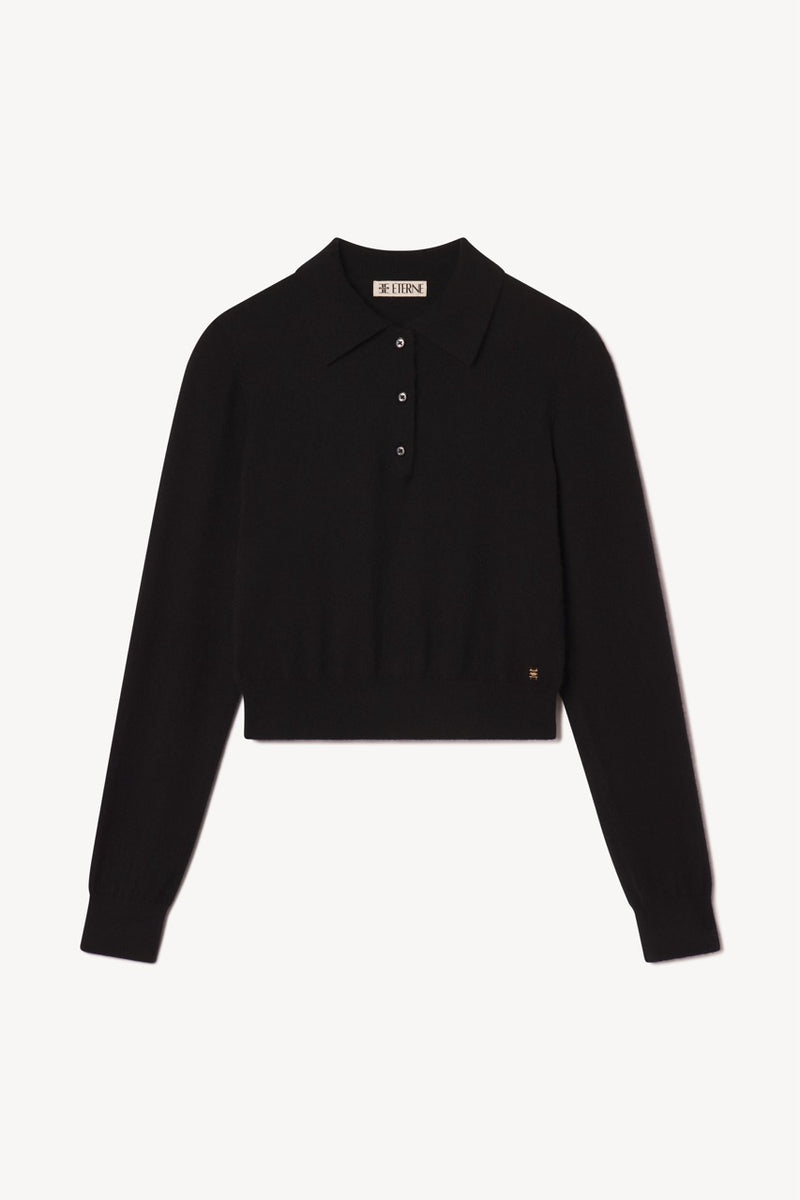 Long Sleeve Journey Top - Black