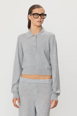 Long Sleeve Journey Top - Grey