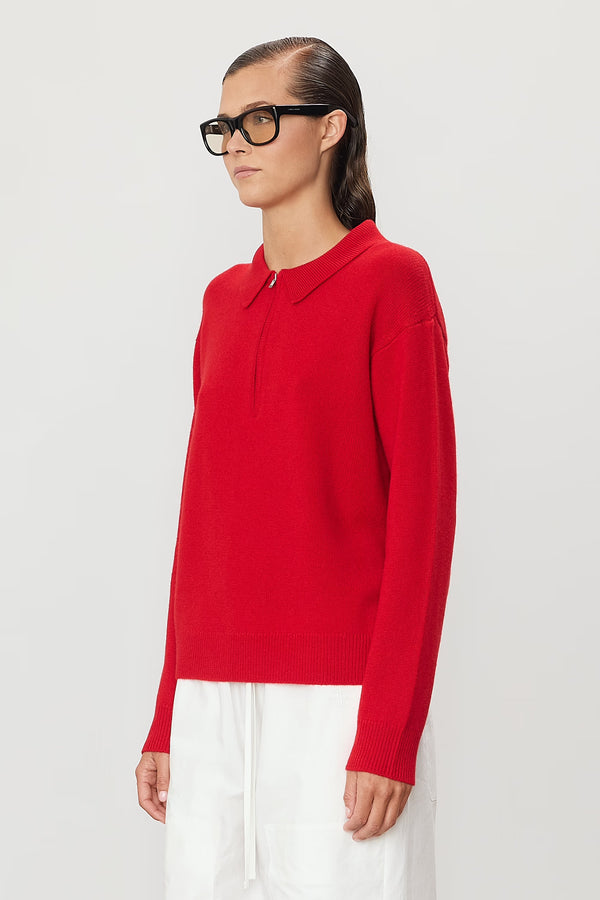Blaise Sweater - Rouge