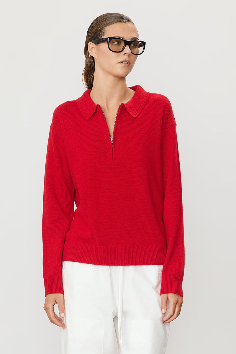 Blaise Sweater - Rouge