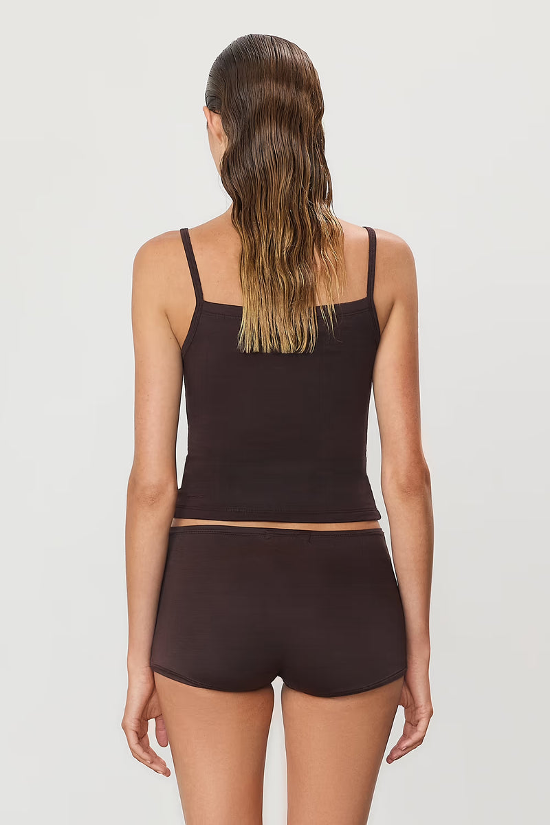 90'S Tank - Espresso