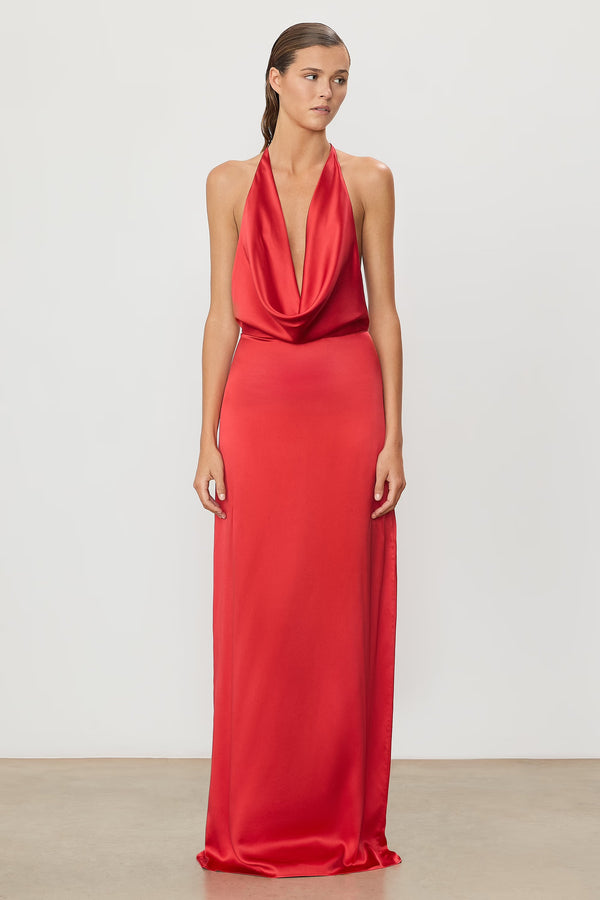 Carla Dress - Rouge