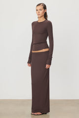Emma Skirt - Espresso