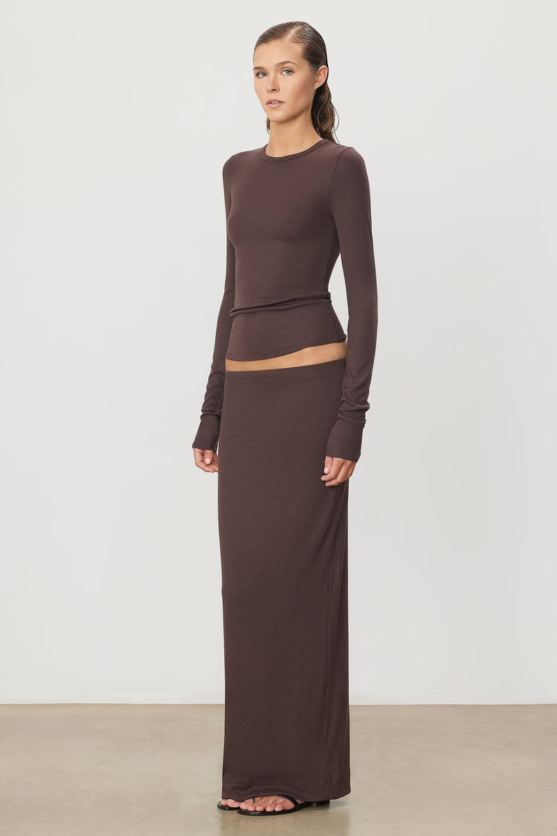 Emma Skirt - Espresso