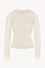 Modal Crewneck Long Sleeve - Ivory