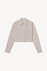 Ludo Top - Cream/Grey Stripe
