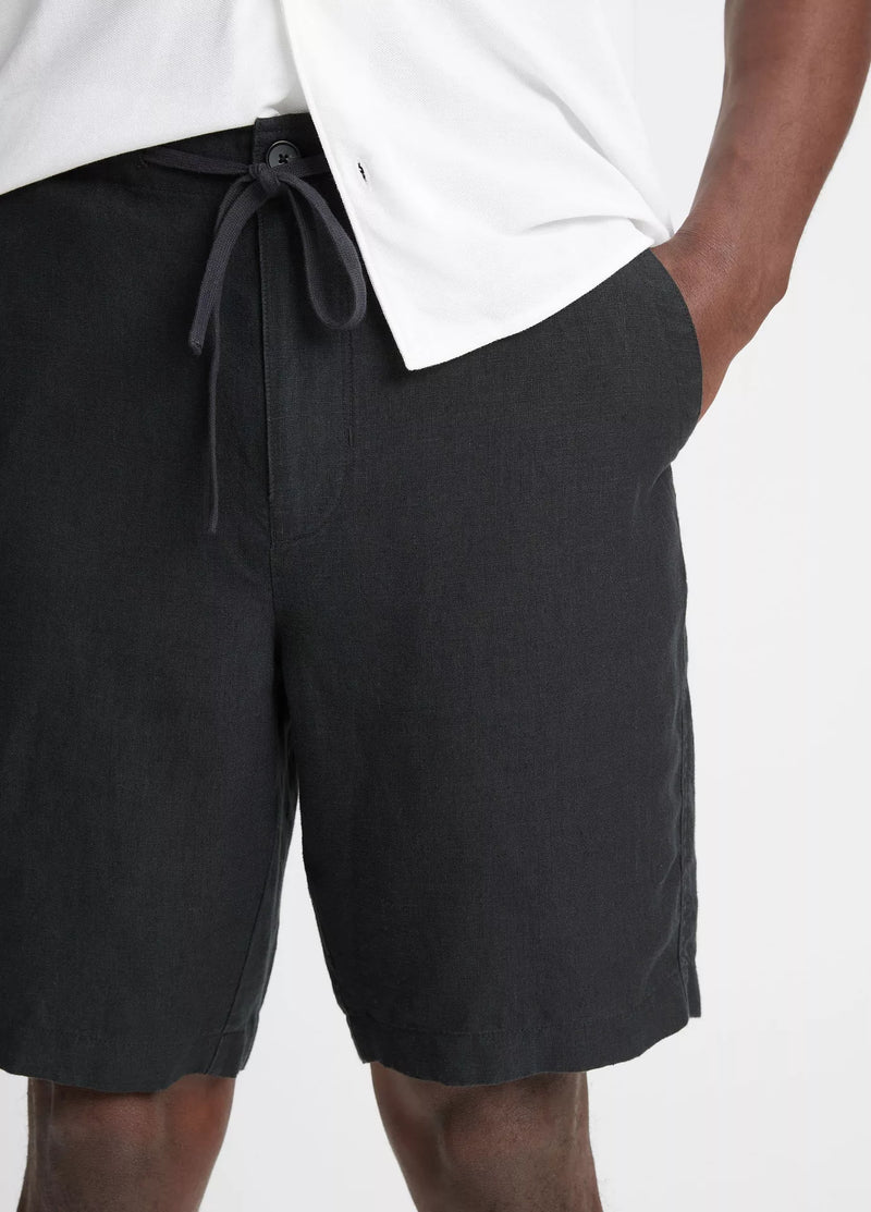 Lightweight Hemp Short - Washed Black