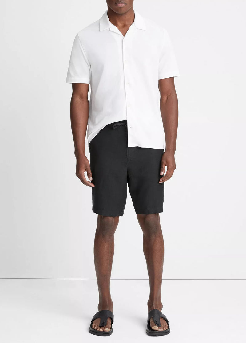 Lightweight Hemp Short - Washed Black