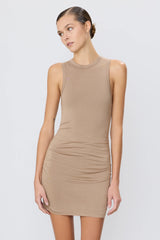 Carrie Dress - Taupe