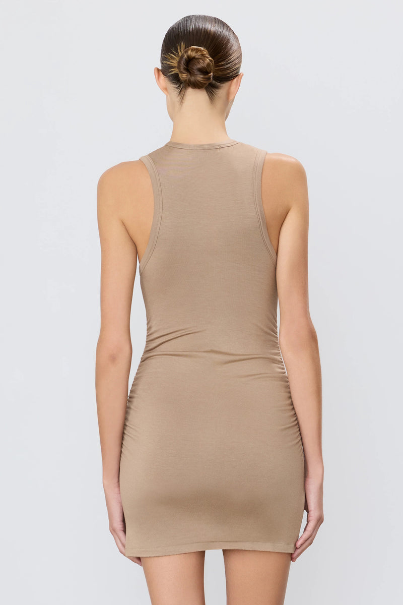 Carrie Dress - Taupe